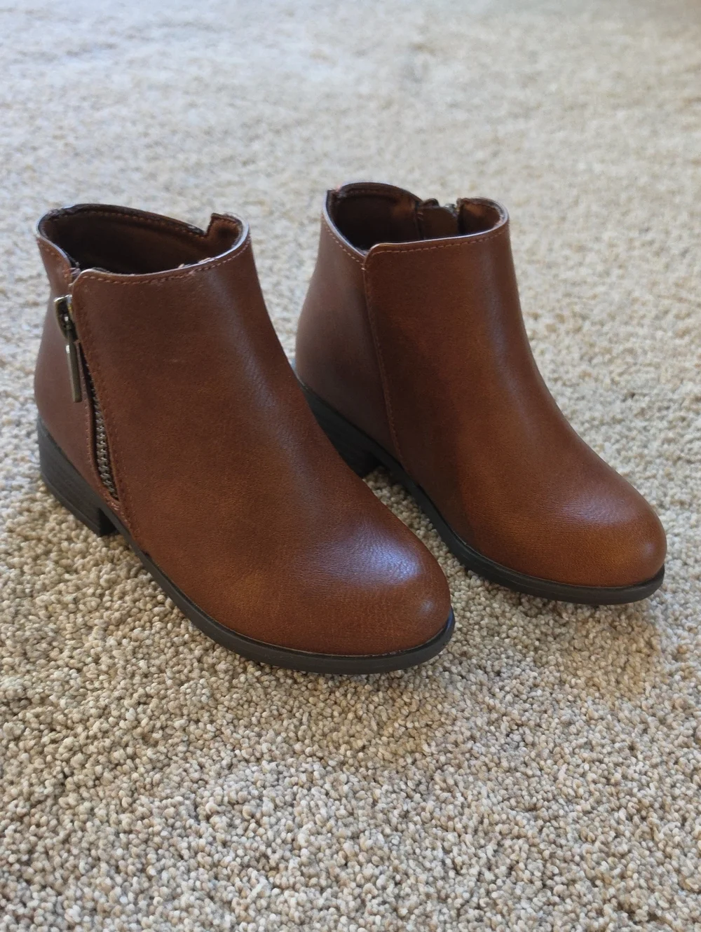 jumping beans Brown Toddler Ankle Boots